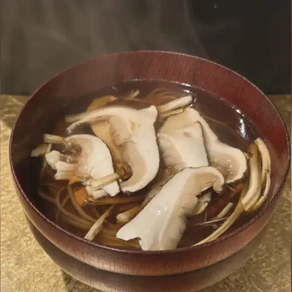 蕎庵 三たての松茸の蕎麦