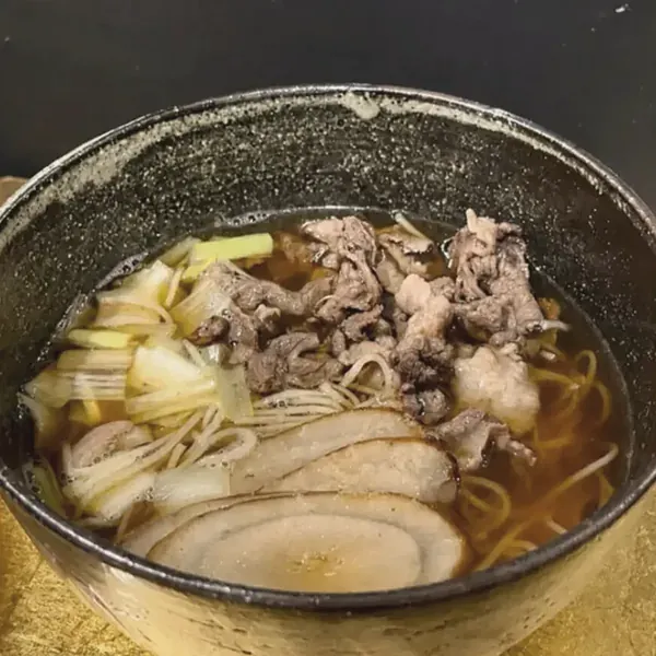 蕎庵 三たての鴨南蛮そば