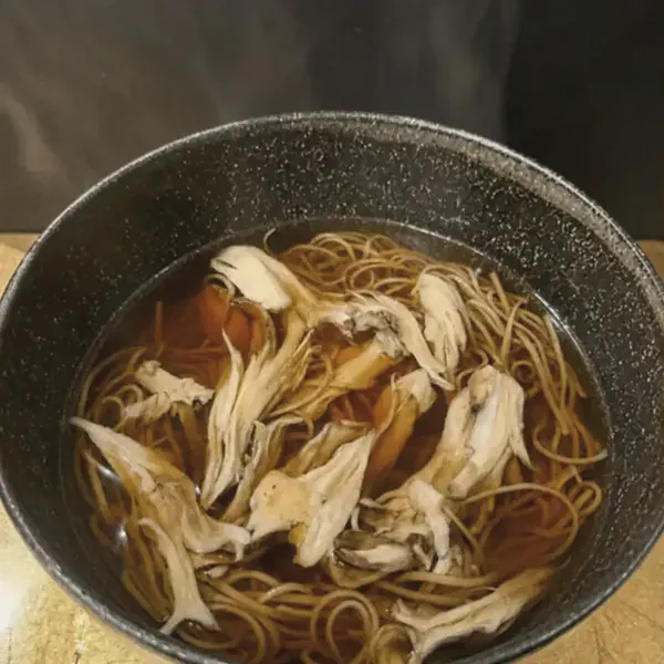 蕎庵 三たての舞茸の蕎麦