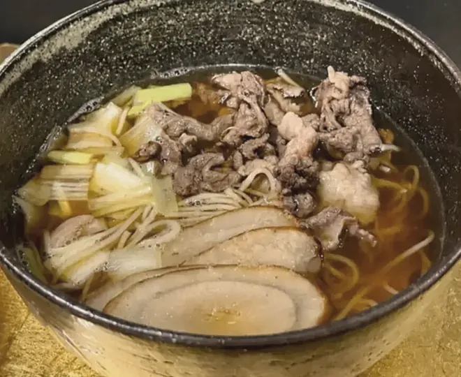 蕎庵 三たての鴨南蛮そば