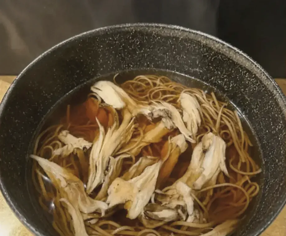 蕎庵 三たての舞茸の蕎麦