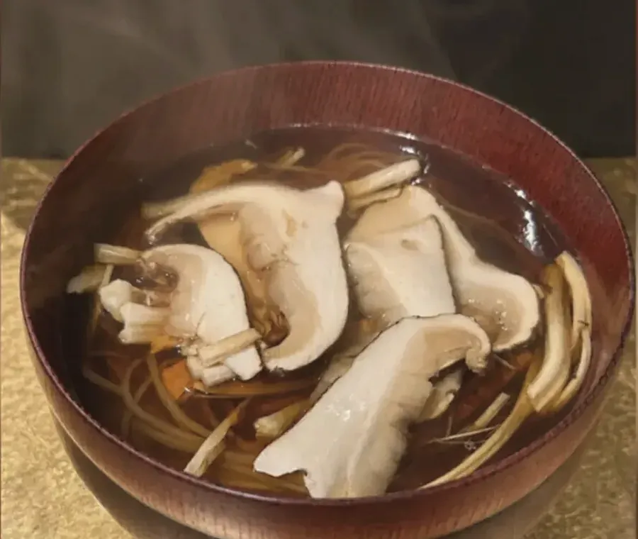 蕎庵 三たての松茸の蕎麦